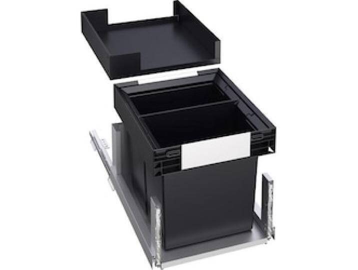 Blanco SELECT II 40/2 Combi Kunststoff, Aluminium, Stahlblech Auszugssystem zur Befestigung an, Abfalleimer, Grau Blanco SELECT II 40/2 Combi Kunststoff, Aluminium, Stahlblech Auszugssystem zur Befestigung an, Abfalleimer, Grau von Blanco