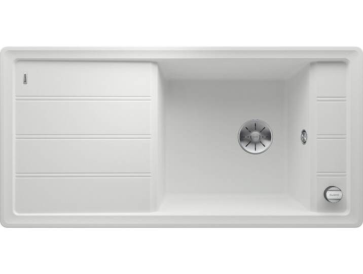 Granitspüle BLANCO FARON XL 6 S , weiß, B:50cm H:20cm T:100cm, Verbundwerkstoff, Küchenspülen, erhältlich in mehreren Farben von Blanco