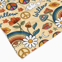 Good Vibes Personalisierte Baby Decke | Weiche Für Kleinkinder Und Kinder von BlankidsAustralia