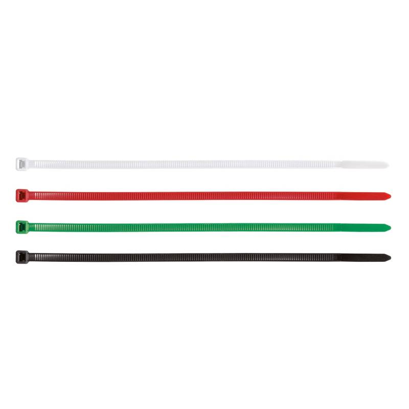 Blanko Kabelbinder Set 4-Farbig Sortiert 85 Stück 150 x 3,6 mm von Blanko