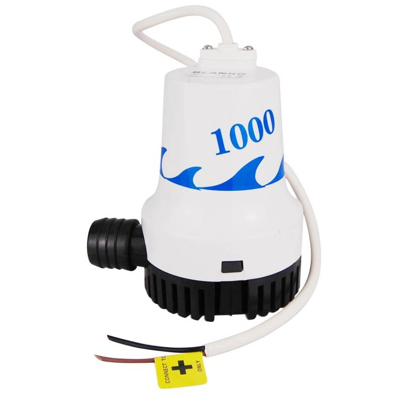 Blanko Lenzpumpe Marine 1000GPH 4200 l/h 4 Meter 12 V von Blanko
