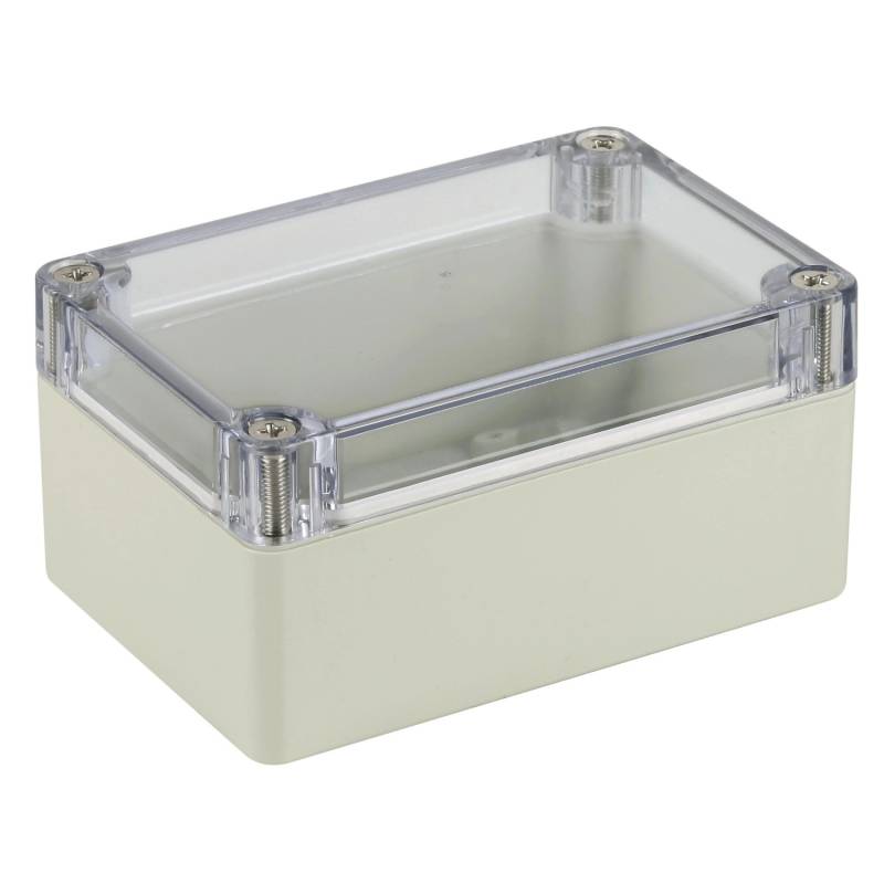 Blanko Modulgehäuse IP 65 Transparenter Deckel 100 x 68 x 50 mm von Blanko