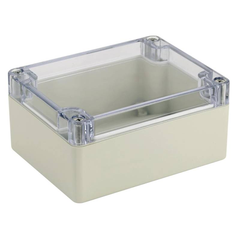 Blanko Modulgehäuse IP 65 Transparenter Deckel 115 x 90 x 55 mm von Blanko