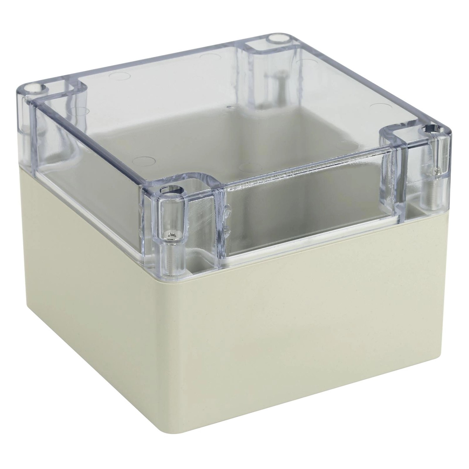 Blanko Modulgehäuse IP 65 Transparenter Deckel 120 x 120 x 90 mm Blanko Modulgehäuse IP 65 Transparenter Deckel 120 x 120 x 90 mm von Blanko
