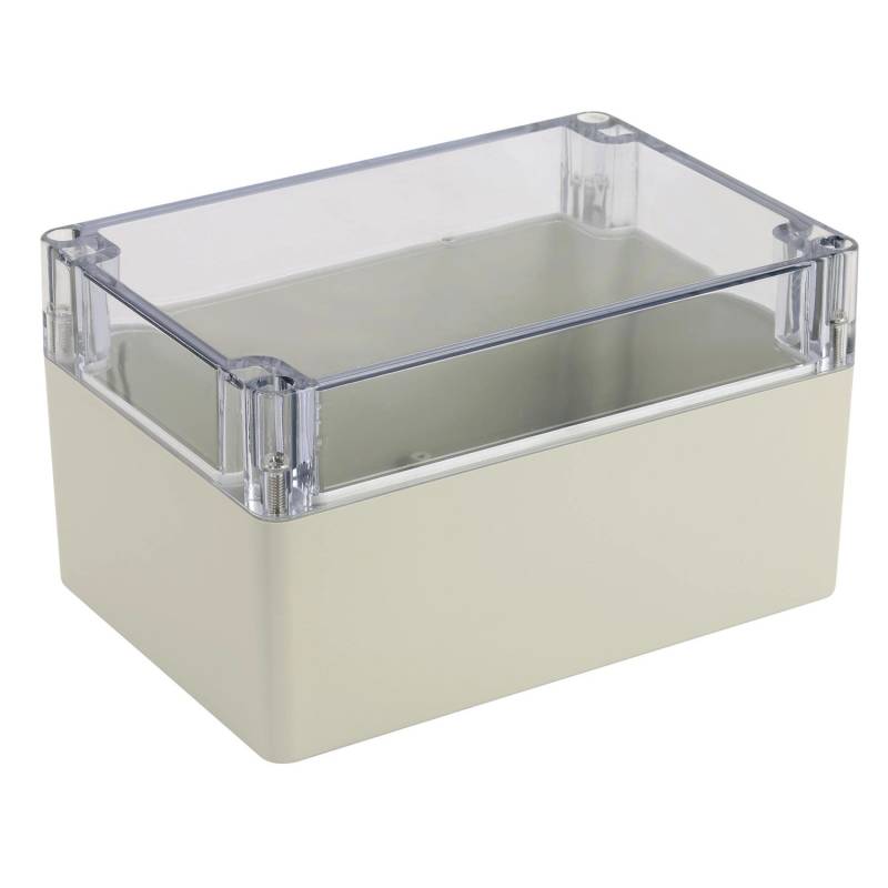 Blanko Modulgehäuse IP 65 Transparenter Deckel 160 x 110 x 90 mm von Blanko