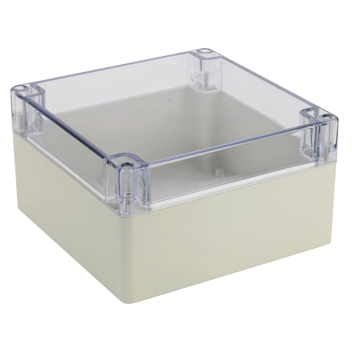 Blanko Modulgehäuse IP 65 Transparenter Deckel 160 x 160 x 90 mm Blanko Modulgehäuse IP 65 Transparenter Deckel 160 x 160 x 90 mm von Blanko