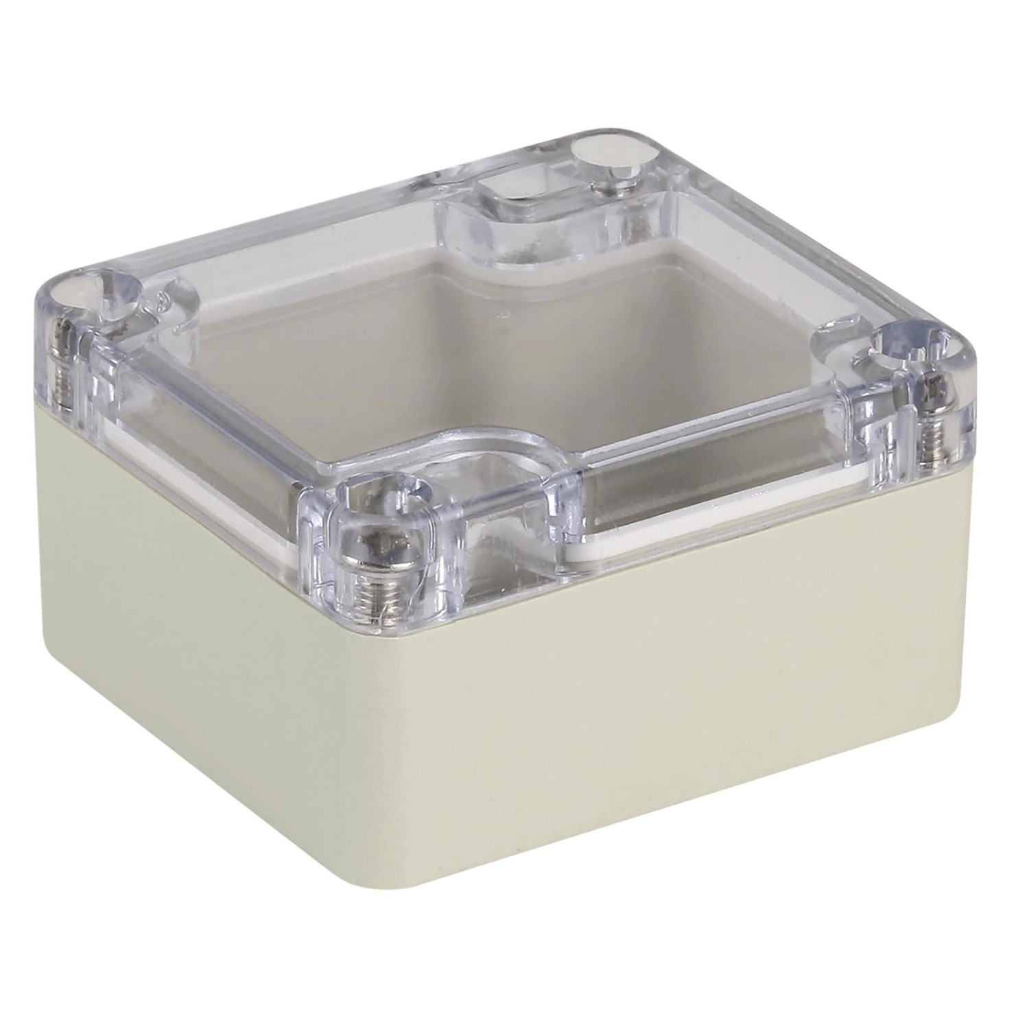 Blanko Modulgehäuse IP 65 Transparenter Deckel 64 x 58 x 35 mm Blanko Modulgehäuse IP 65 Transparenter Deckel 64 x 58 x 35 mm von Blanko
