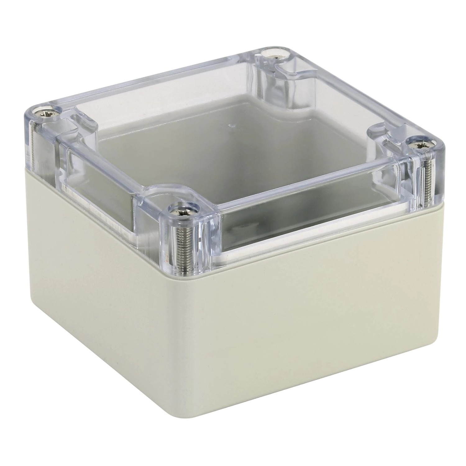 Blanko Modulgehäuse IP 65 Transparenter Deckel 83 x 81 x 56 mm Blanko Modulgehäuse IP 65 Transparenter Deckel 83 x 81 x 56 mm von Blanko
