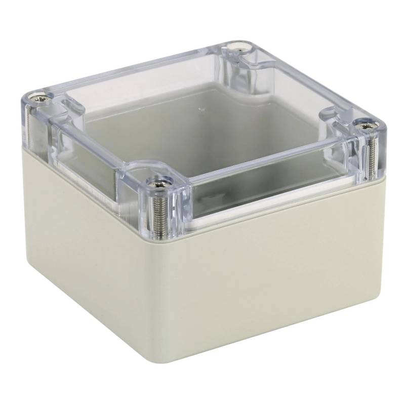Blanko Modulgehäuse IP 65 Transparenter Deckel 83 x 81 x 56 mm von Blanko