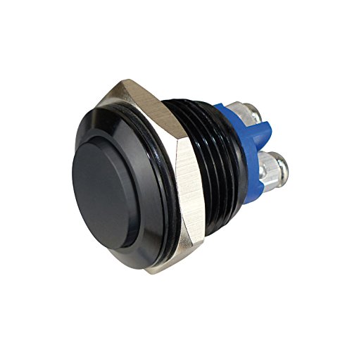 Sintron Connect Aluminiumtaster 16 mm 1 x Schliesser schwarz Tastkopf flach Sintron Connect Aluminiumtaster 16 mm 1 x Schliesser schwarz Tastkopf flach von Blanko