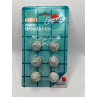 Fairgrove 1992 Hershey Kisses Lot Von 6 Kühlschrank Magnete Minze in Packung von Blastfrompasttoys