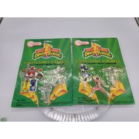 Vintage 1993 Mighty Morphin Power Rangers Kühlschrankmagnete Mint in Pack. Separat Erhältlich von Blastfrompasttoys