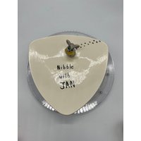 Vintage Anthropomorphe Maus Servierplatte. "Knabber Mit Jan" Vintage Anthropomorphe Maus Servierplatte. "Knabber Mit Jan" von Blastfrompasttoys