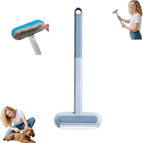 3-in-1-Tierhaarentferner, multifunktionale fusselbürste tierhaare, Tierhaarentferner Hunde Kleiderbürste, Katzenhaarentferner Kleidung, Katzenfellbürste Fusselbürste Tierhaare Teppich Bürst (1) von BlauHaus