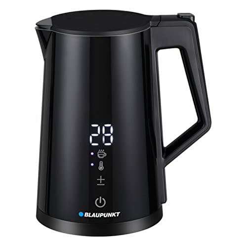 Blaupunkt EKD601 Electric Kettle with Digital Display 1.7 L 2200 W Keep Warm Function 5 Selectable Temperature Levels, Multicolour von Blaupunkt