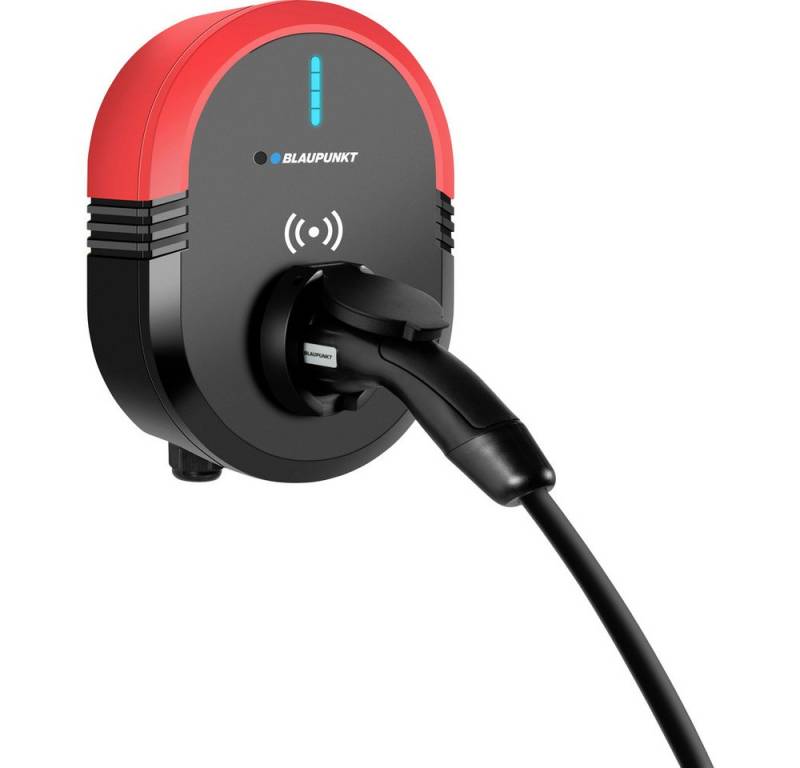 Blaupunkt Elektroauto-Ladestation Blaupunkt BW1P32ASS Wallbox Typ 2 32 A Anzahl Anschlüsse 1 7 kW App von Blaupunkt