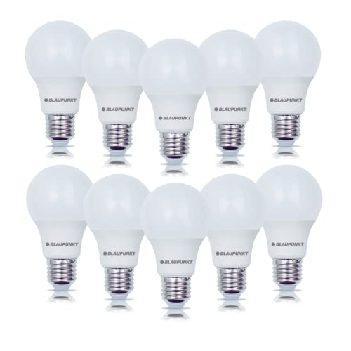 Blaupunkt LED E27 Birne - Classic - LED-Leuchtmittel - Tageslichtbeleuchtung - 12W - Ersatz für 86W Glühbirne - Neutralweiß 4000K -Lampe - Energie- und Kostensparendes Licht - Led Lampen - 10-er Pack von Blaupunkt