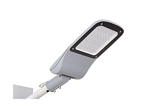 Blaupunkt LED-Straßenlaterne Strasse 150 Watt 150lm/W IP65 gehärtetes Glas 2-Kammer-Lampe Winkel von 155° x 80° Werkzeugloses öffnen Tageslichtweiß von Blaupunkt