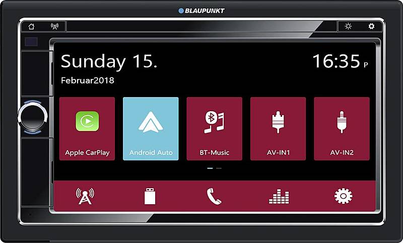Blaupunkt Oslo 590 DAB Doppel-DIN Moniceiver DAB+ Tuner Freisprecheinrichtung von Blaupunkt
