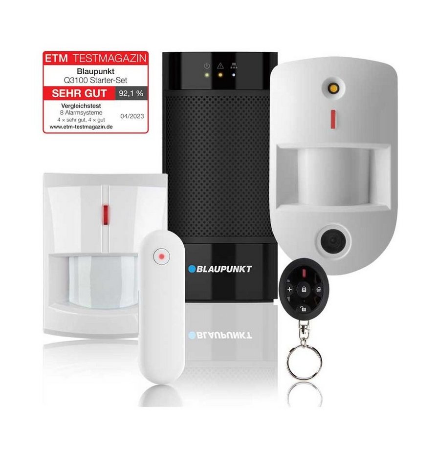 Blaupunkt Smart Home Alarmanlage Starterset Q3600 KIT Alarmanlage von Blaupunkt