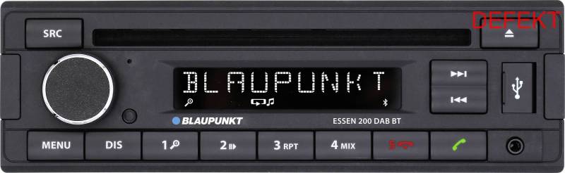 D-Ware Blaupunkt Essen 200 Dab Bt Autoradio Radio Multimedia Bluetooth Dab+ Defektware D-Ware Blaupunkt Essen 200 Dab Bt Autoradio Radio Multimedia Bluetooth Dab+ Defektware von Blaupunkt