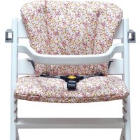 Timba Sitzkissen Set Abwaschbar Blumenwiese Rosa Für Safety 1st Hochstuhl von BlausbergBaby