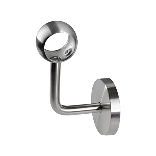 Blech + Profil Edelstahl Handlaufhalter für die Wandmontage Geländer 42,4x2mm Handlaufträger von Blech + Profil Edelstahlhandel Sägezentrum