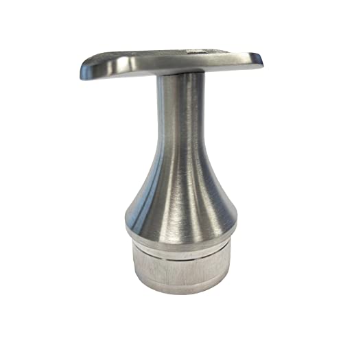 Blech + Profil Edelstahl Rohrstütze Handlaufhalter für die 42,4x2mm Rohrmontage V2A Geländerbau von Blech + Profil Edelstahlhandel Sägezentrum