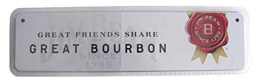 Blechschild - Jim B e a m - 30 x 7,5 cm - Motiv 1 Blechschild - Jim B e a m - 30 x 7,5 cm - Motiv 1 von Blechschild