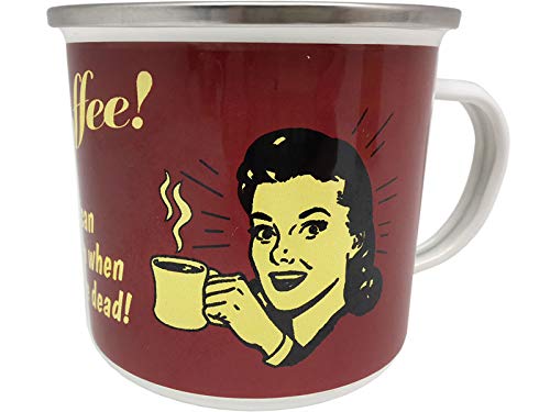 Blechwaren Fabrik Braunschweig GmbH Emaille Becher - Coffee - EB02 emaillierte Tasse 0,5l Blechwaren Fabrik Braunschweig GmbH Emaille Becher - Coffee - EB02 emaillierte Tasse 0,5l von Blechwaren Fabrik Braunschweig GmbH