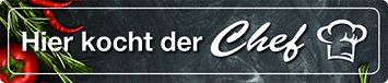 Blechwaren Fabrik Braunschweig GmbH Hier kocht der Chef - Straßenschild Blechschild 46x10 cm STR60 von Blechwaren Fabrik Braunschweig GmbH