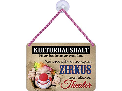 Blechwaren Fabrik Braunschweig Kulthänger Kulturhaushalt Zirkus Theater KH059 von Blechwaren Fabrik Braunschweig GmbH