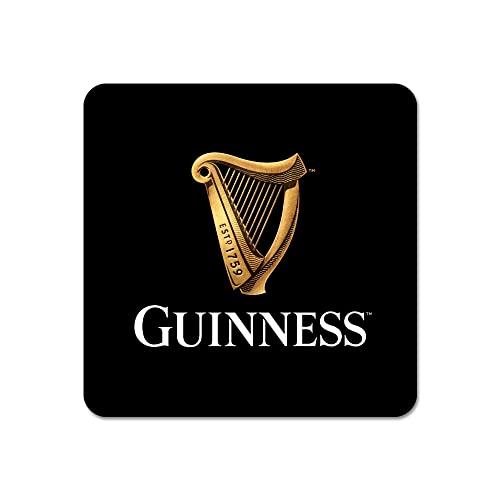 Guinness - Untersetzer Coaster - Guinness Harfe - Dublin - Irland 10 x10 cm GD06 von Blechwaren Fabrik Braunschweig GmbH