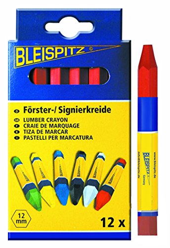 Bleispitz Förster/Signierkreide rot 12 x von Dicoal