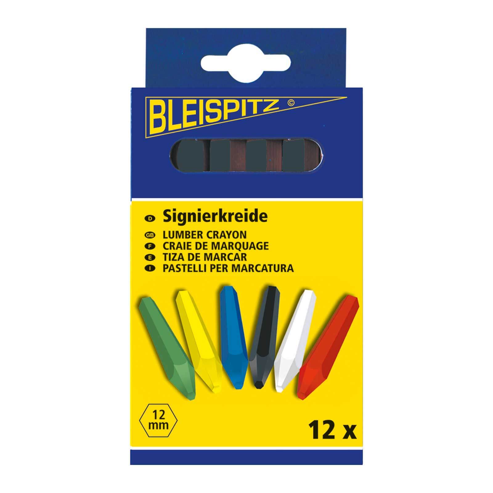 Bleispitz Signierkreide 12 St., Markierkreide Forstkreide Reifenkreide Baukreide Farbe:schwarz Bleispitz Signierkreide 12 St., Markierkreide Forstkreide Reifenkreide Baukreide Farbe:schwarz von Bleispitz
