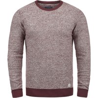 Blend Rundhalspullover "BHNathan" Strickpullover mit farblich abgesetzten Abschlüssen von Blend