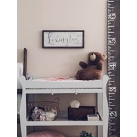 Handbemalte Messlatte Für - Rustikales Kinderzimmer Dekor, Meilenstein Andenken Handbemalte Messlatte Für - Rustikales Kinderzimmer Dekor, Meilenstein Andenken von BlendedNestBoutique