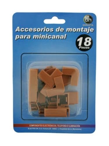 18-teiliges Zubehör-Set für Dachrinne 12 x 8 in elegantem Eichen-Finish. Ideal für Heimwerker- und Bastelprojekte, um einwandfreie Qualität und Design bei jeder Verwendung zu gewährleisten. von Blendend