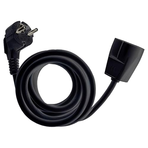 ALARGO ONLEX Hochwertiger schwarzer Schlauch, 3 x 1,5 mm. Ideal für mehrere Anwendungen. Länge 1 Meter, flexibel und robust. Perfekt für Industrie- und Haushaltsprojekte. von Blendend