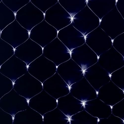 Blendend Flache Solar-Lichterkette, kaltweiß, 3 m + 1,5 m x 1,5 m, ideal für die Dekoration im Freien und für eine gemütliche Atmosphäre. von Blendend