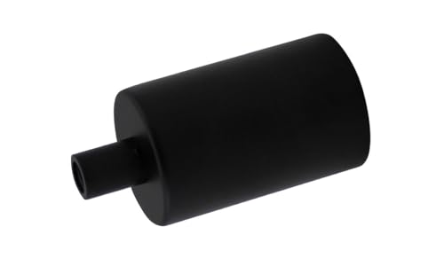 Dekorative Lampenfassung E27, Schwarz von Blendend