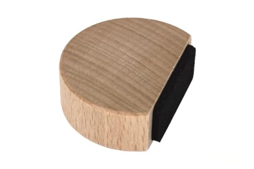 Flacher Klebestift - Nussbaum-Flachpuffer mit starkem Kleber, ideal zum Schutz von Oberflächen und Verhinderung von Rutschen. von Blendend