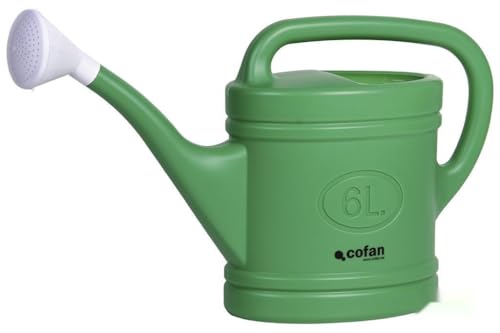 Gießkanne mit 6 Litern, Maße 53 x 15 x 32 cm, ideal für Bewässerung und Pflanzenpflege, aus robustem Kunststoff. von Blendend