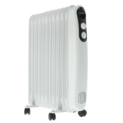 Ölradiator mit 11 Elementen und 2500 W, wärmt effizient jede Umgebung. Das kompakte und moderne Design passt zu Ihrem Zuhause und bietet gemütliche und schnelle Wärme. von Blendend
