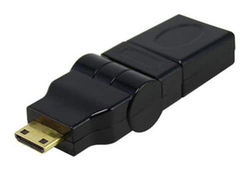 Prol.Adapt. Mini-HDMI-Stecker auf HDMI-Buchse, ideal für den Anschluss von Geräten wie Kameras oder Tablets an Ihren Fernseher mit außergewöhnlicher Bild- und Tonqualität. von Blendend