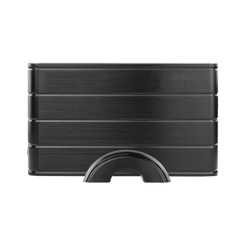 TQE-3530B 3,5 Zoll externes Gehäuse unterstützt SATA-Festplatten USB 3.0 für schnelle Datenübertragung Robustes und stilvolles Design in Schwarz von Blendend