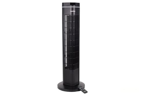Turmventilator – 50 W Lüfter, 73 cm hoch, mit Fernbedienung für einfache Bedienung und verschiedene Geschwindigkeiten, ideal zum Kühlen von Räumen. von Blendend