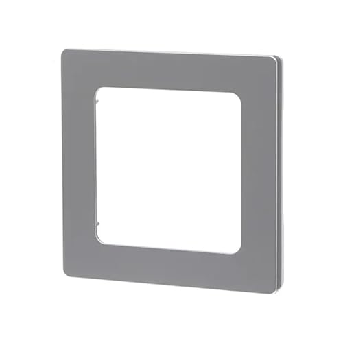 Wandpaneel aus silbernem Kunststoff mit 3-Wege-Design. Ideal zum Dekorieren und Organisieren von Räumen, bringt einen modernen und funktionalen Touch in jeden Innenraum. Wandpaneel aus silbernem Kunststoff mit 3-Wege-Design. Ideal zum Dekorieren und Organisieren von Räumen, bringt einen modernen und funktionalen Touch in jeden Innenraum. von Blendend