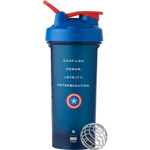 BlenderBottle Marvel Classic V2 Shaker Bottle Perfect for Protein Shakes and Pre Workout, 28-Ounce, Captain America BlenderBottle Marvel Classic V2 Shaker Bottle Perfect for Protein Shakes and Pre Workout, 28-Ounce, Captain America von BlenderBottle