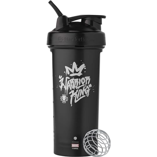 BlenderBottle Marvel Classic V2 Shaker-Flasche, perfekt für Protein-Shakes und Pre-Workout, 800 ml, Warrior King BlenderBottle Marvel Classic V2 Shaker-Flasche, perfekt für Protein-Shakes und Pre-Workout, 800 ml, Warrior King von BlenderBottle